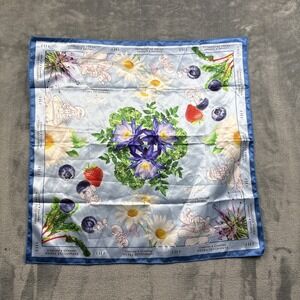 Smurfs Square Scarf - 21x21" Farmhouse Fresh Organics & Natural Excellent